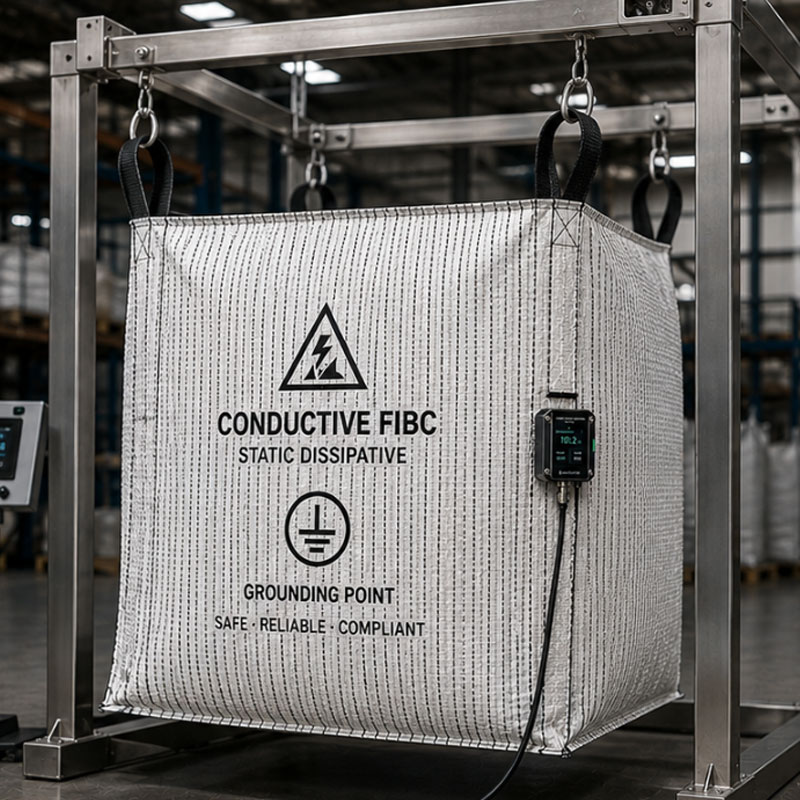 One-stop solution for conductive detection type antistatic FIBCs